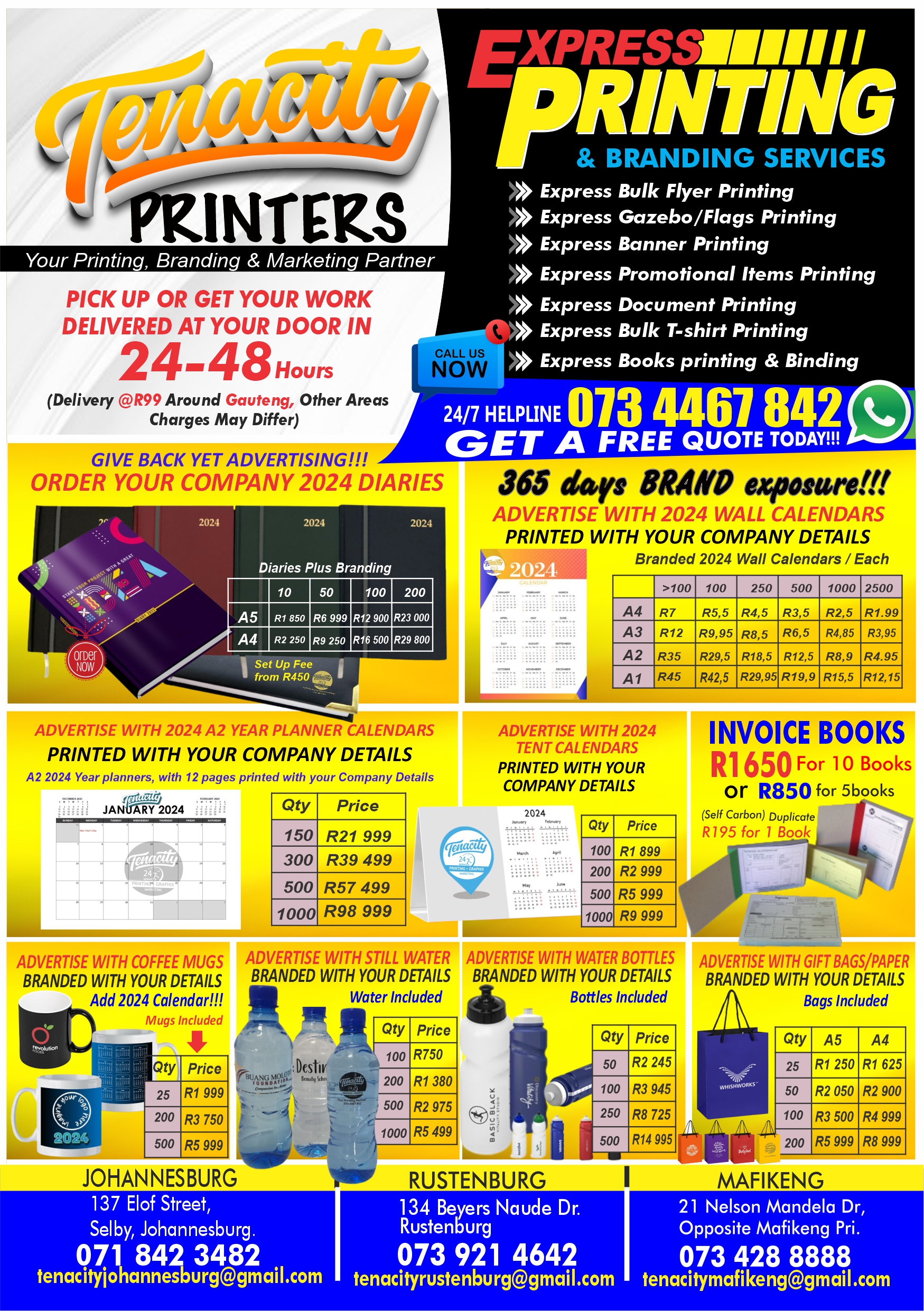 Our Products/services